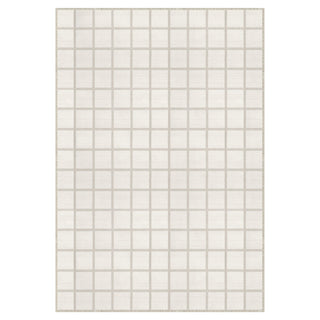 5x7/8x10 Modern Plaid Area Rug, Checkered Washable Rug Soft Non-Slip Ultra Thin Throw Carpet for Living Room, Oeko-Tex Certified