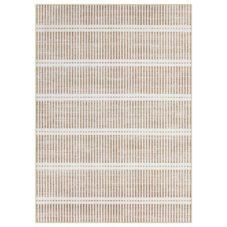 3x5/5x7 Ultra Thin Washable Area Rugs, Modern Non-Slip Striped Farmhouse Soft Indoor Carpet for Bedside Living Room, Oeko-Tex Certified